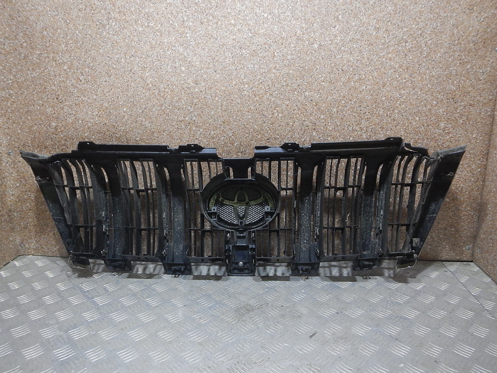 Решётка радиатора штатный дизайн хромированная для Toyota Prado 150 2009-2013 (7