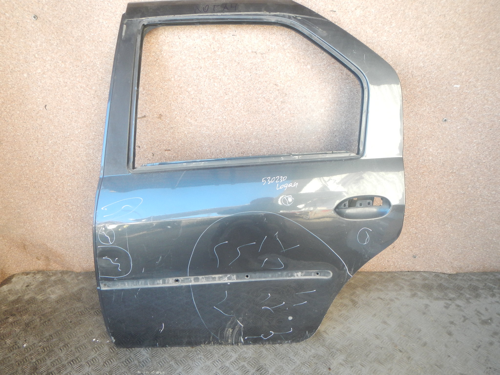 Рено Логан Задняя Левая Дверь Купить Бу
