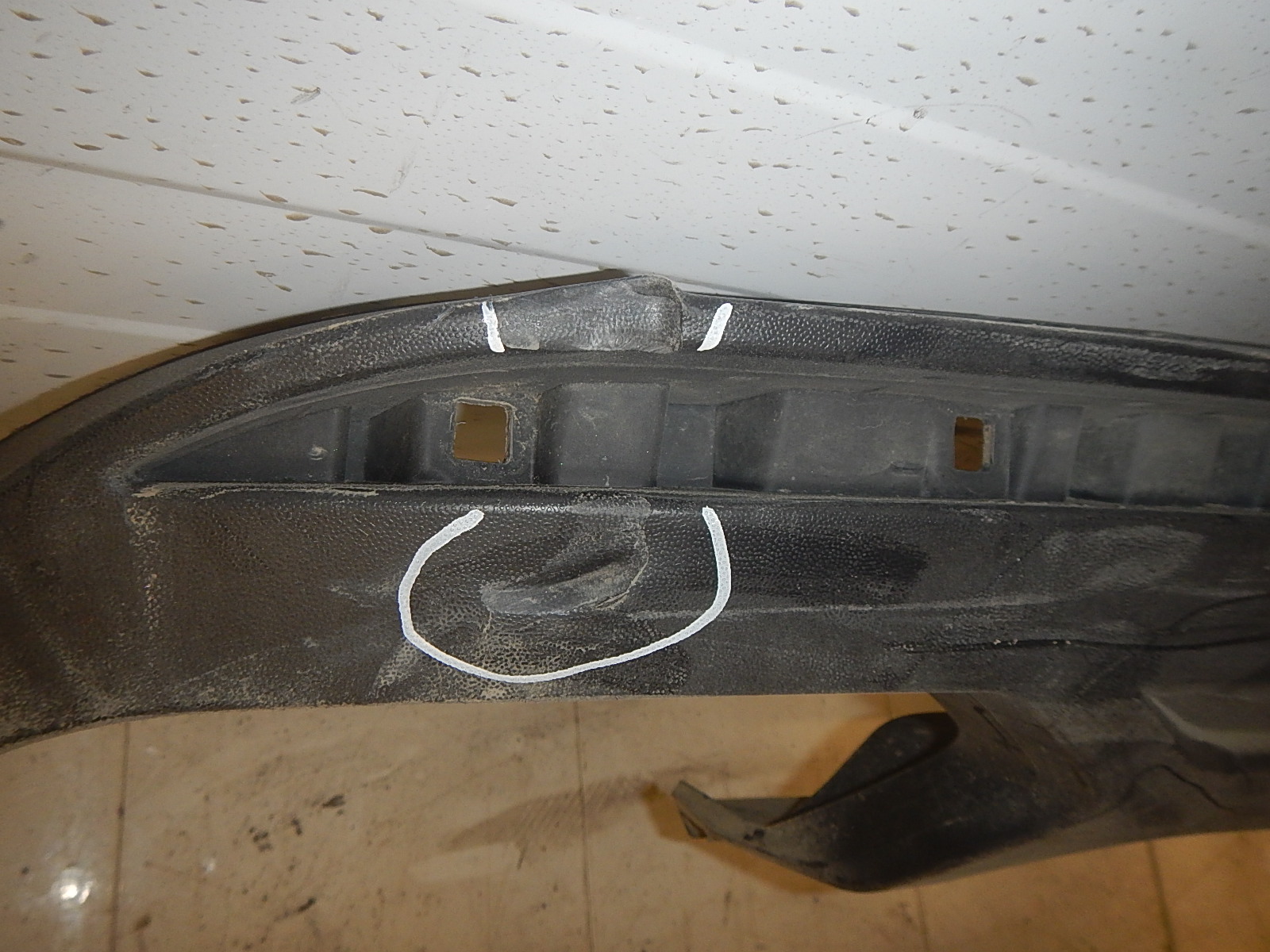 Юбка задняя