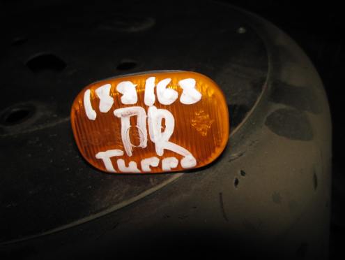Фотография Повторитель на крыло желтый, Chery (Черри)-TIGGO (T11) (05-)