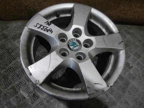 Диск колесный литой R14 5*100 j6,0 ET43 DIA57,1 (SKODA)