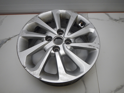 Фотография Диск колесный литой R15 4*100 j6,0 ET46 DIA54,1 (HYUNDAI)