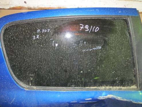 Стекло двери задней правой, Peugeot (Пежо)-307 (01-07)