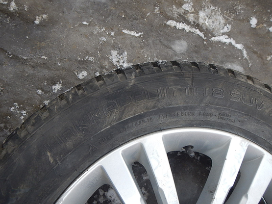 Шина зимняя, R19 255\55 (Nokian Tyres, Hakkapeliitta 8) авторазбор, Фото 3