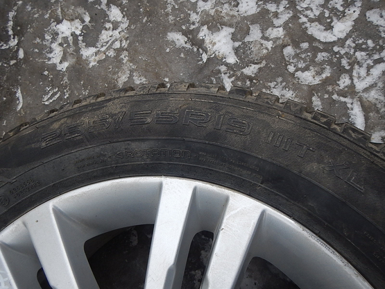 Шина зимняя, R19 255\55 (Nokian Tyres, Hakkapeliitta 8) авторазбор, Фото 4