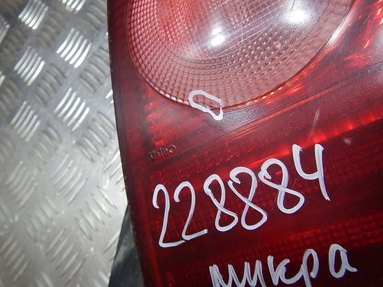 Фонарь задний правый, Nissan (Ниссан)-MICRA (K12E) (02-) авторазбор, Фото 2
