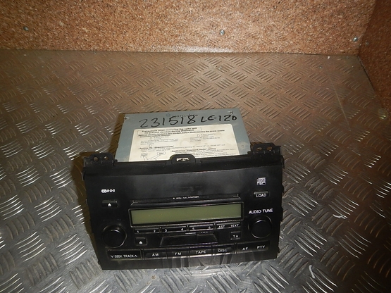 Магнитола, Toyota (Тойота)-LAND CRUISER 120 (02-09)