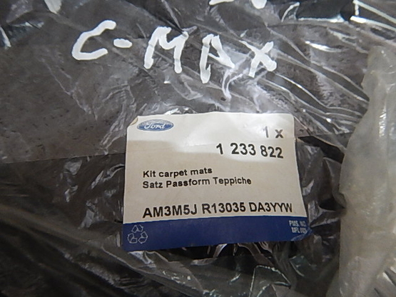 Коврик салона задний, Ford (Форд)-C-MAX (03-11) авторазбор, Фото 5