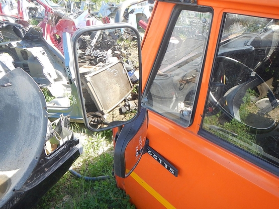 Зеркало левое механическое 65115, ГРУЗОВЫЕ АВТОМОБИЛИ-КАМАЗ