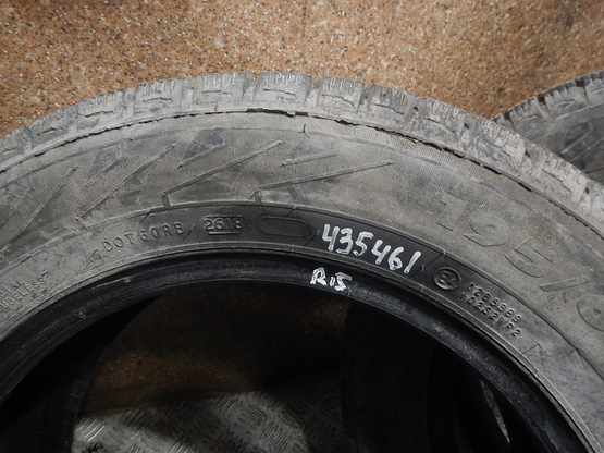 Комплект шин зимних, R15 195\60 (Nokian Tyres, Nordman RS2) авторазбор, Фото 5