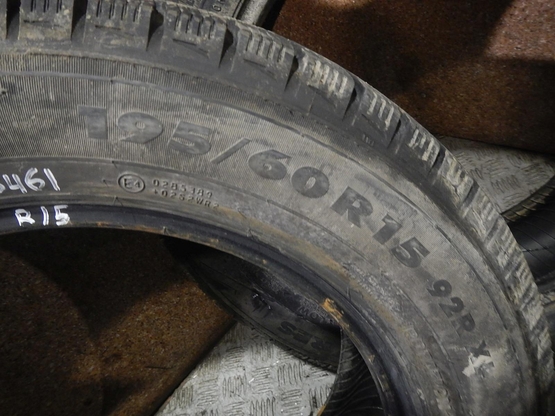 Комплект шин зимних, R15 195\60 (Nokian Tyres, Nordman RS2) авторазбор, Фото 6