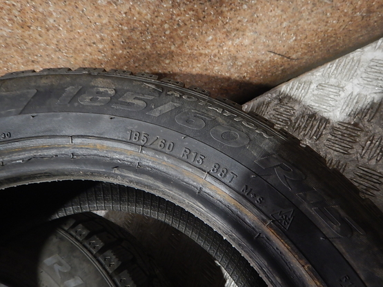 Комплект шин зимних, R15 185\60 (Pirelli, Ice Zero) авторазбор, Фото 9