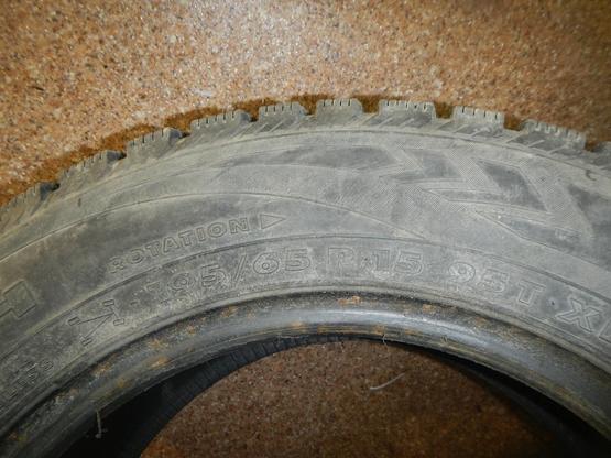 Шина зимняя, R15 195\65 (Nokian Tyres, Hakkapeliitta 4) авторазбор, Фото 6