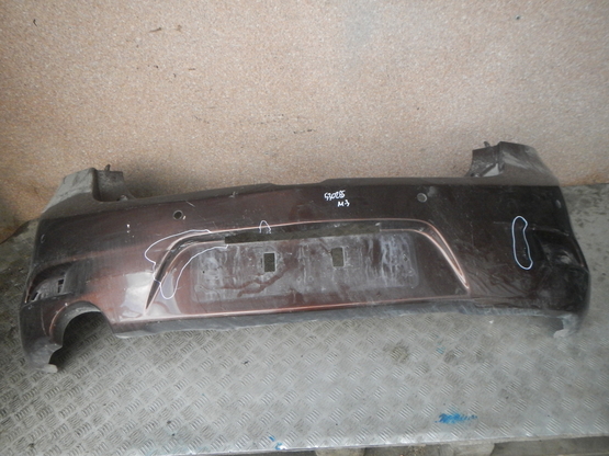 Бампер задний, Mazda (Мазда)-3 (BL) (09-13)
