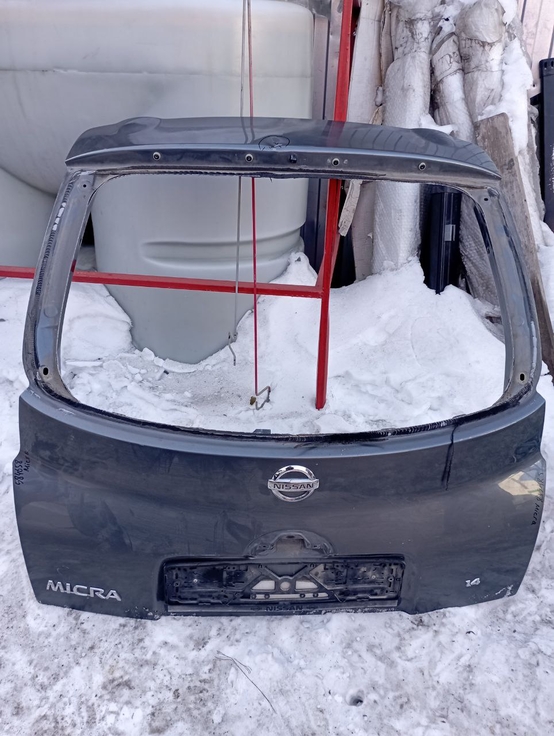 Дверь багажника, Nissan (Ниссан)-MICRA (K12E) (02-)