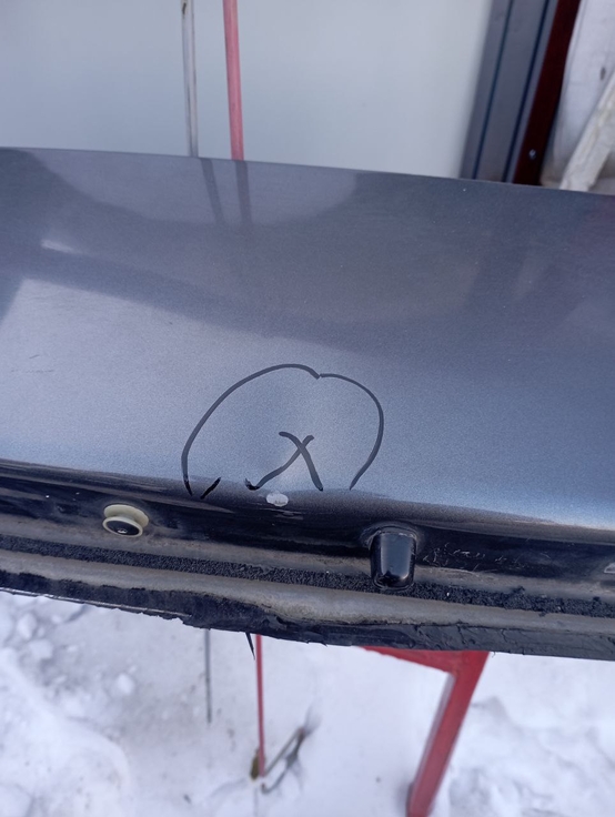 Дверь багажника, Nissan (Ниссан)-MICRA (K12E) (02-) авторазбор, Фото 4