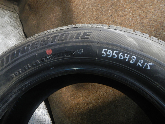 Шина летняя, R15 195\60 (Bridgestone, Turanza ER30) авторазбор, Фото 5