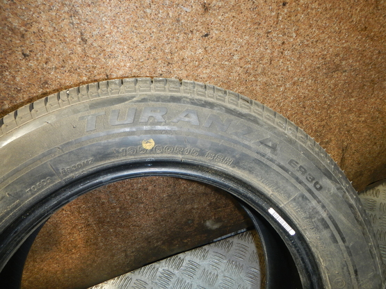 Шина летняя, R15 195\60 (Bridgestone, Turanza ER30) авторазбор, Фото 7