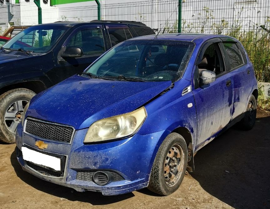 Chevrolet Aveo хэтчбек габариты